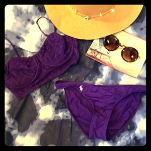 Ralph Lauren bustier bathing suit top